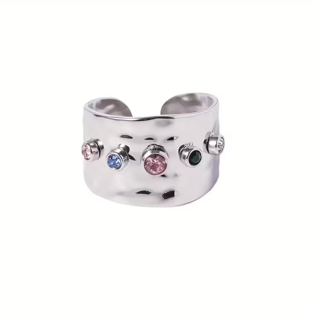 Vintage Guld Kubisk Zirkonia Ring