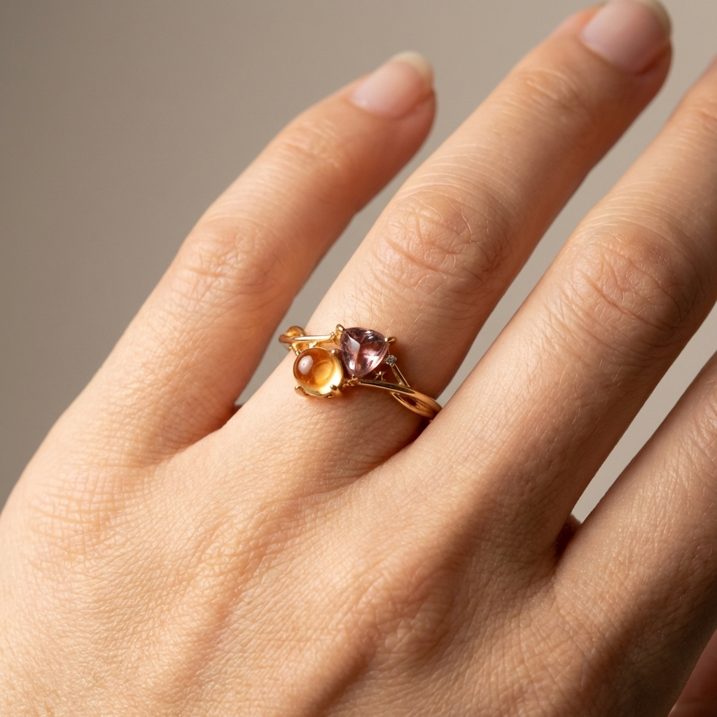 SKYGE & LYS RING – (JUSTERBAR)