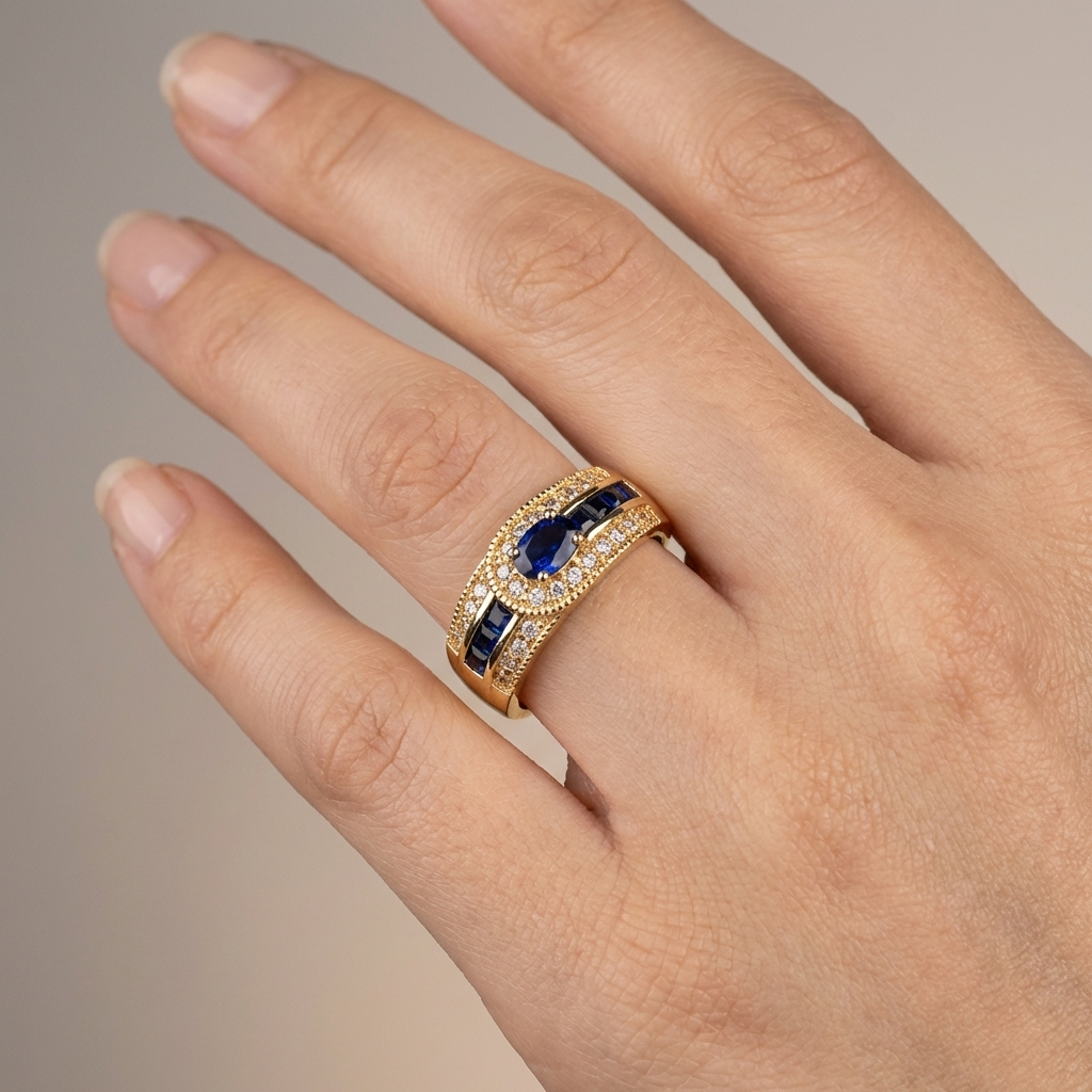BLUE EMPIRE-RING