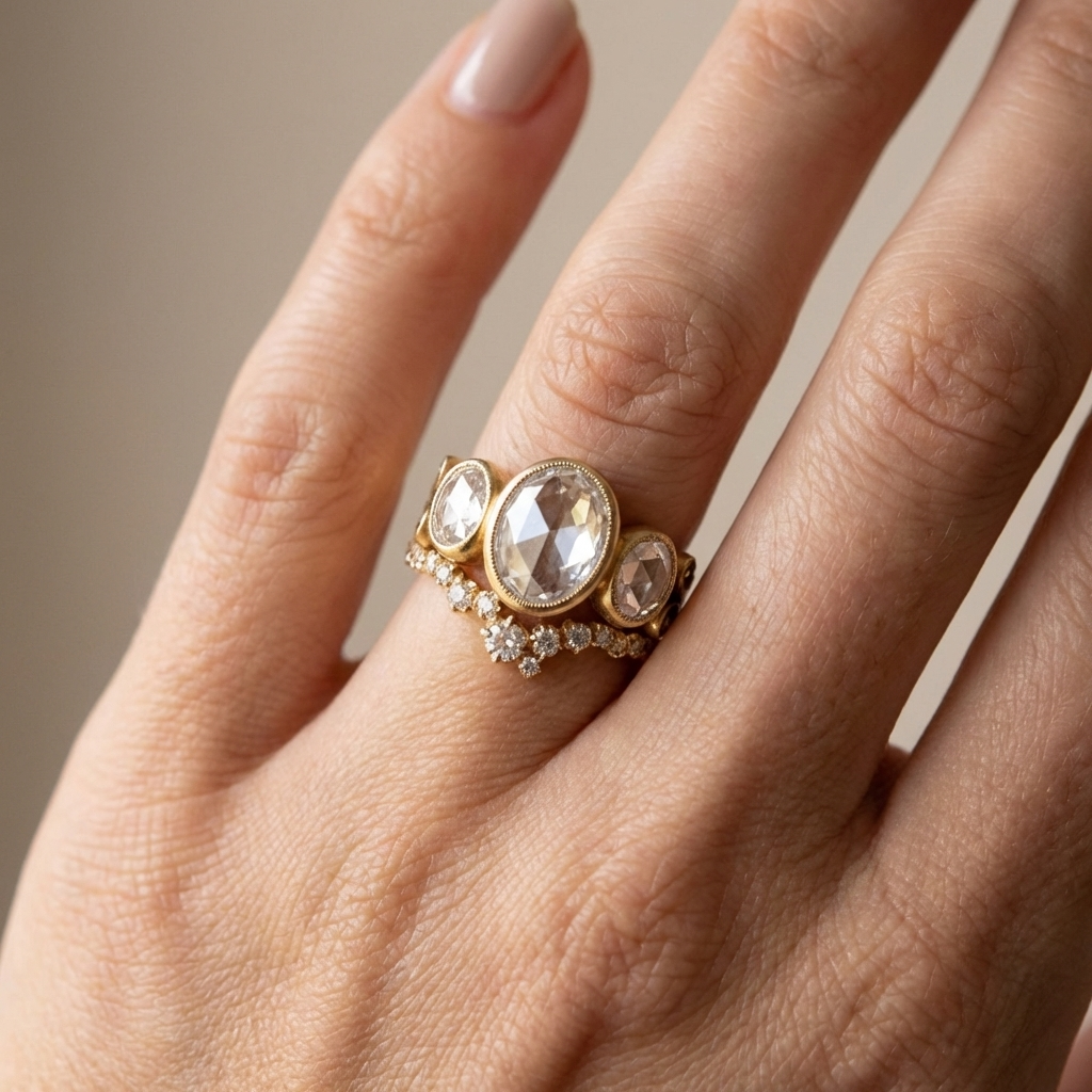 TRIO OVALS-RING