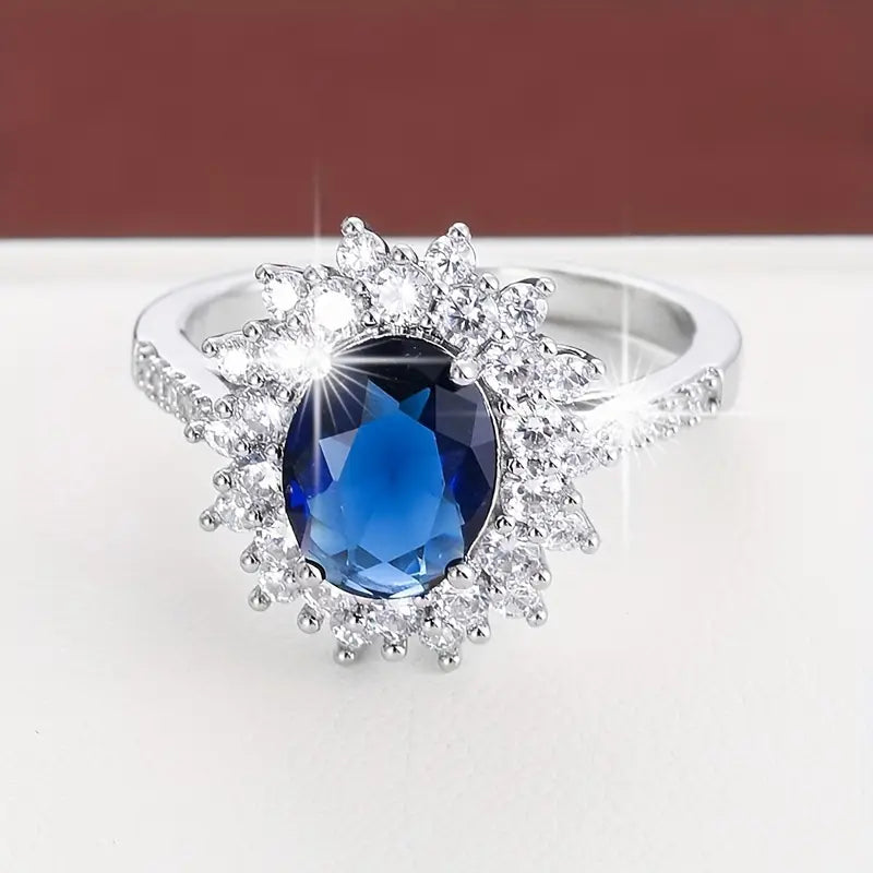 Vionne Safir-guldring