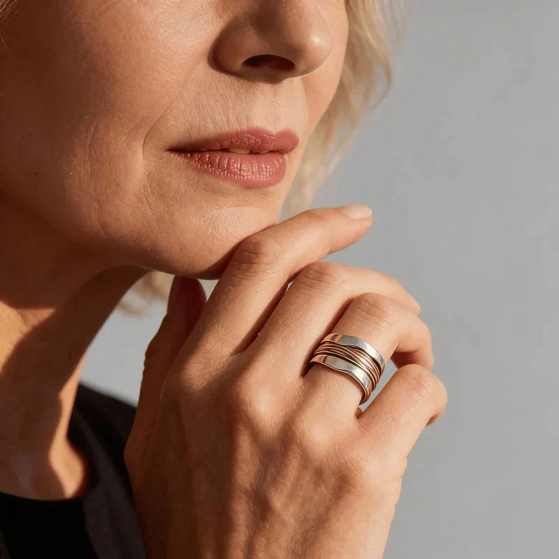 Maria Sølvkæde Ring