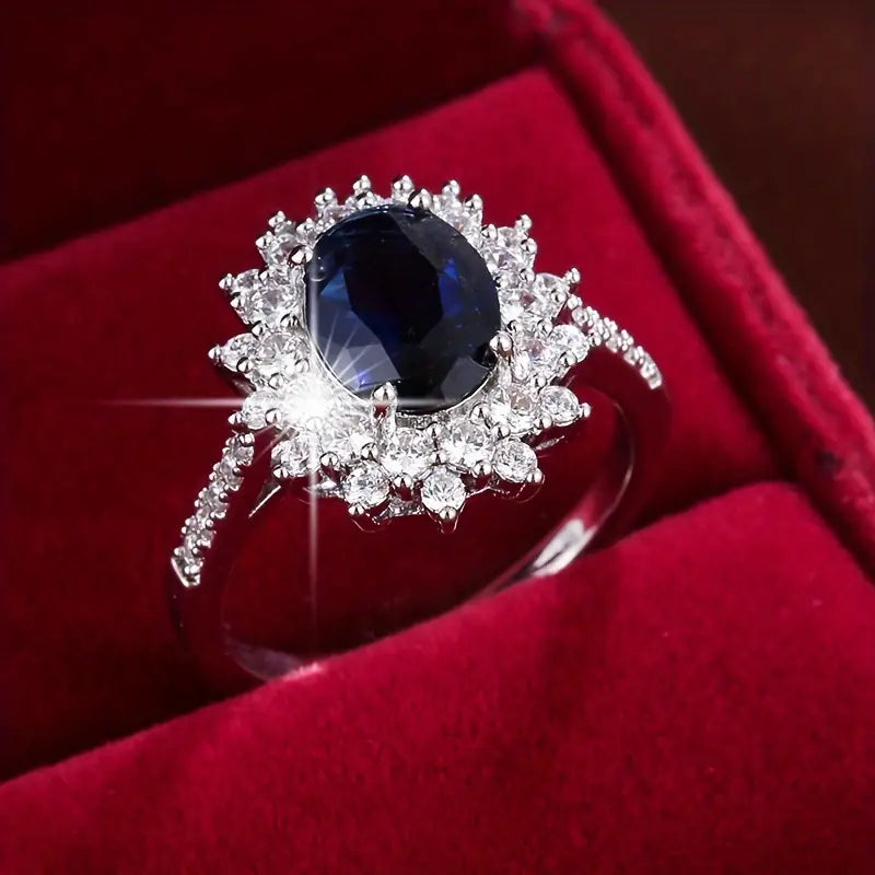 Vionne Safir-guldring