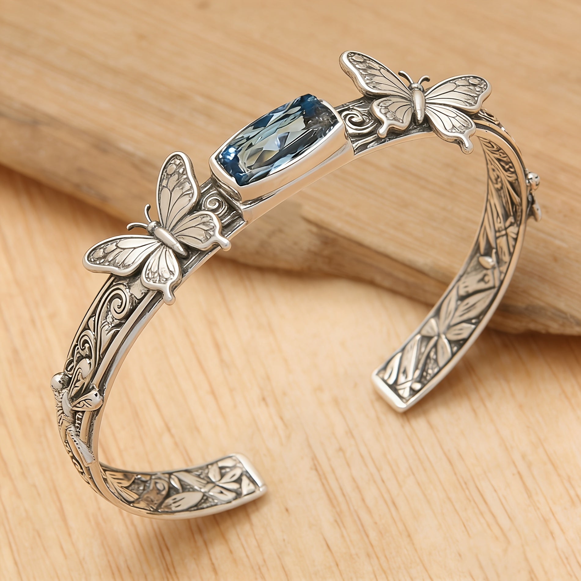 Bohemian Håndlavet Sommerfugl Armbånd