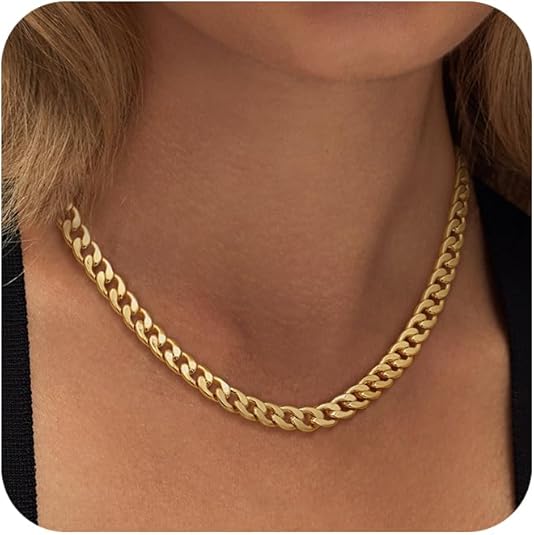 Cavaro™ | Kraftig Cuban Link-halskæde i guld