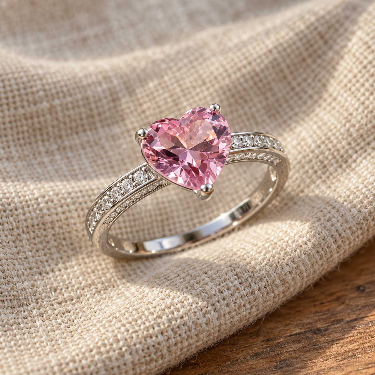 Håbets Ring – Sølvbelagt ring med et symbol på håb - 1+1 GRATIS