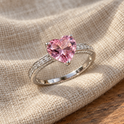 Håbets Ring – Sølvbelagt ring med et symbol på håb - 1+1 GRATIS