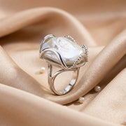 Moonlit Barok Perle Glorie Ring