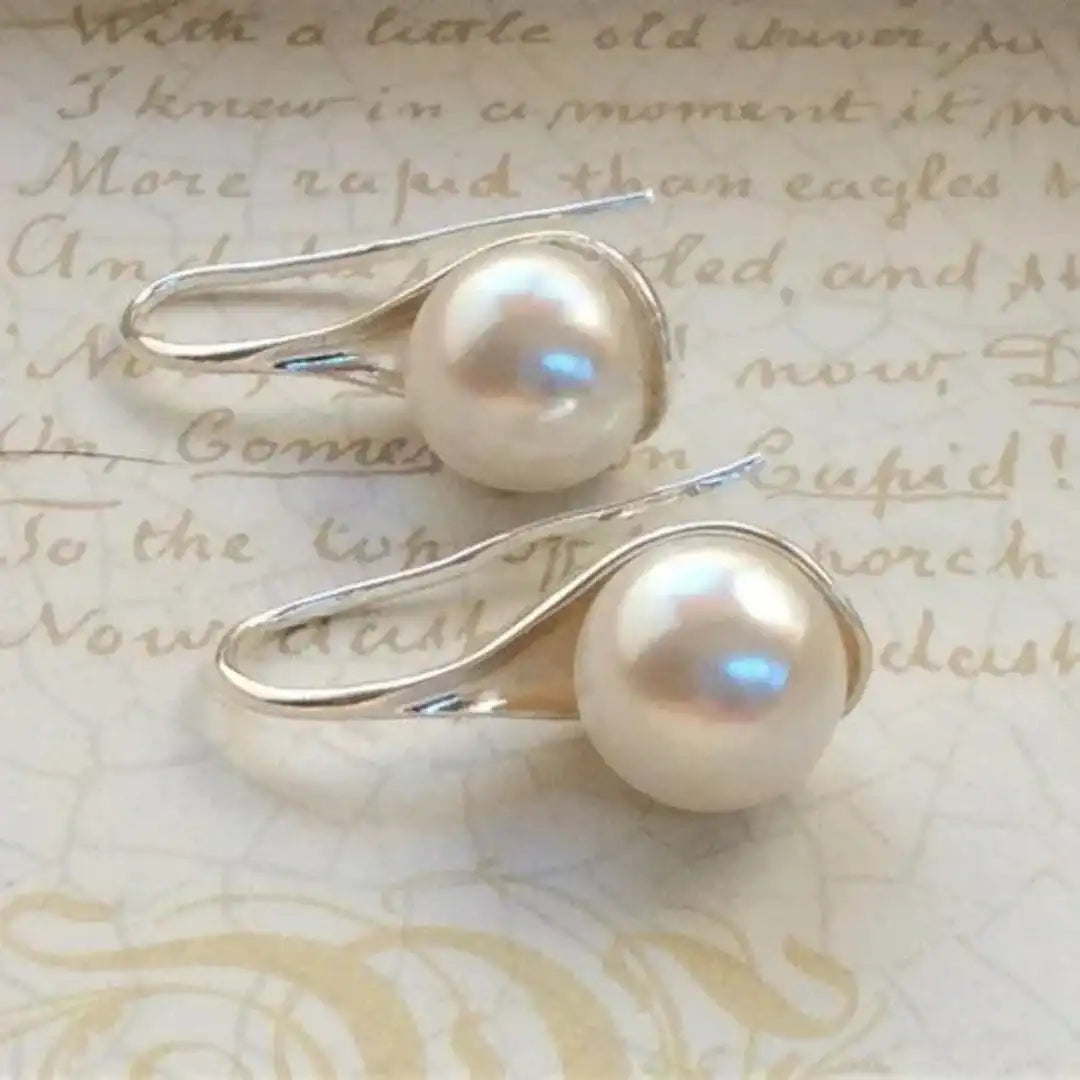 Vintage Pearl Drop-øreringe