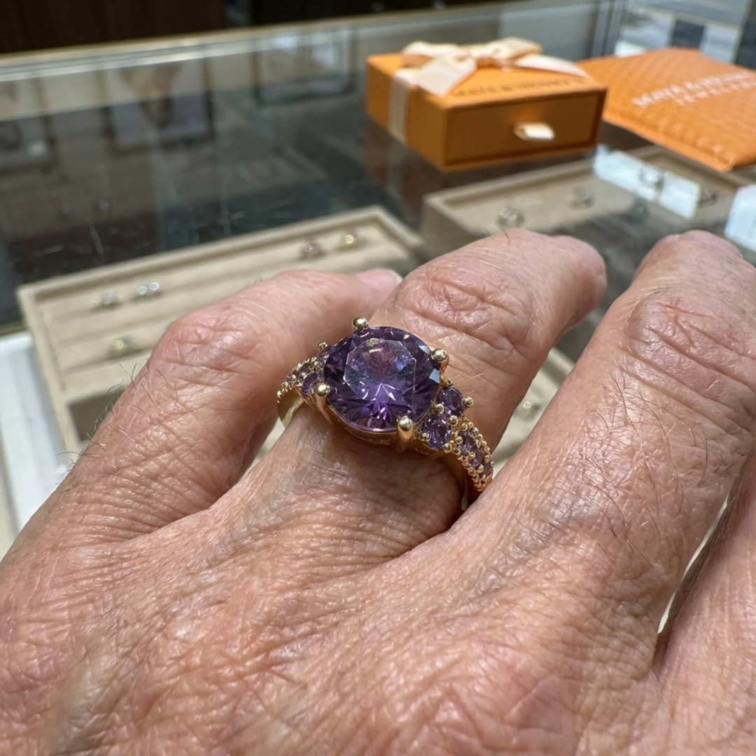 Celia Virelyn Ring | Rosa guld