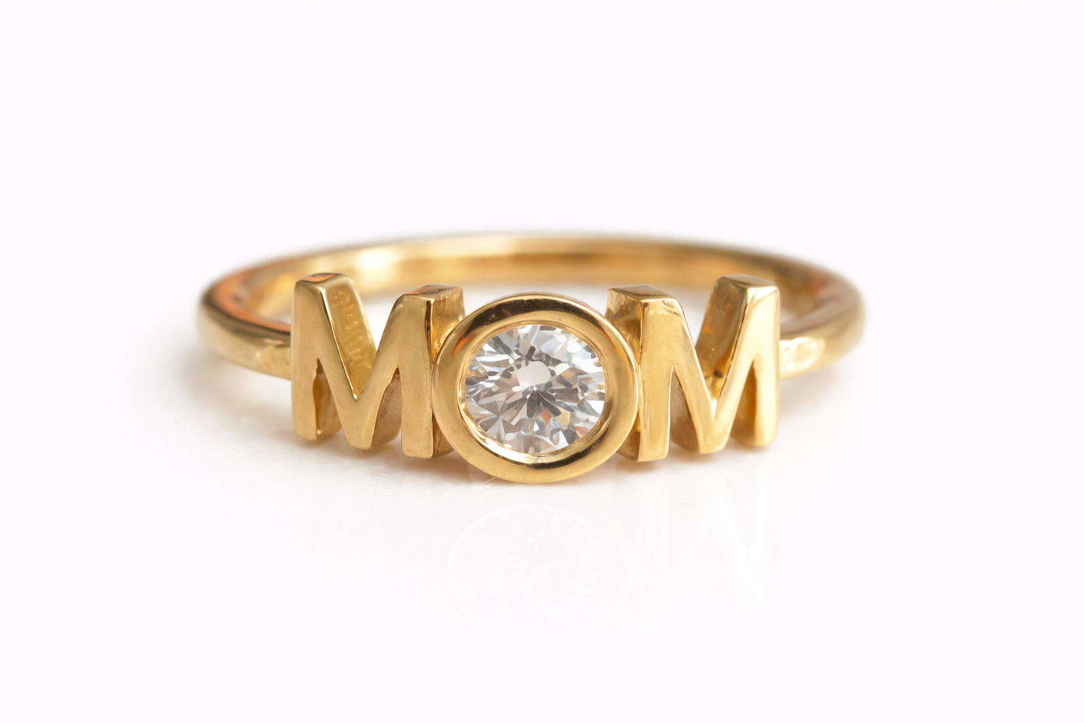 Krystalhjerte Ring