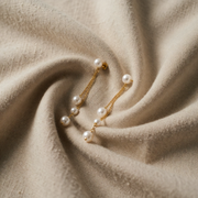 Pearl Chain Trio Drop-øreringe