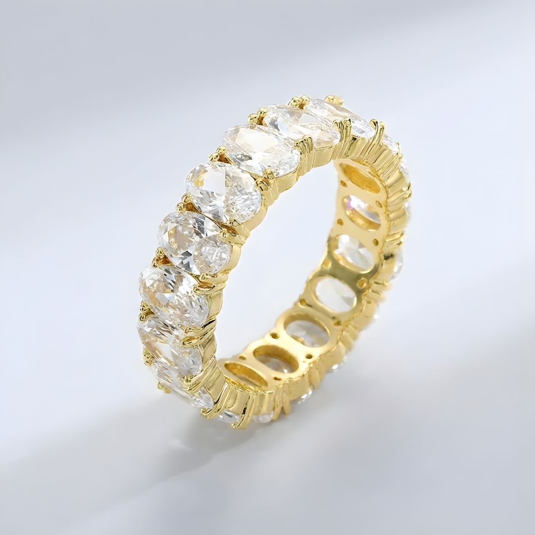OVAL ETERNITYRING