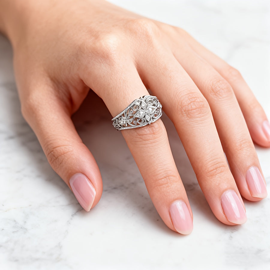 Tidløs Vintage Bohemian Ring