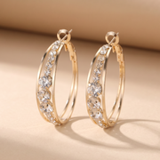 Elegante glitrende creoler