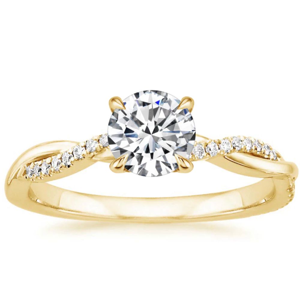 Jane snoet diamantring